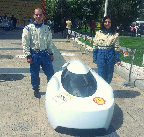 shell-eco marathon екип